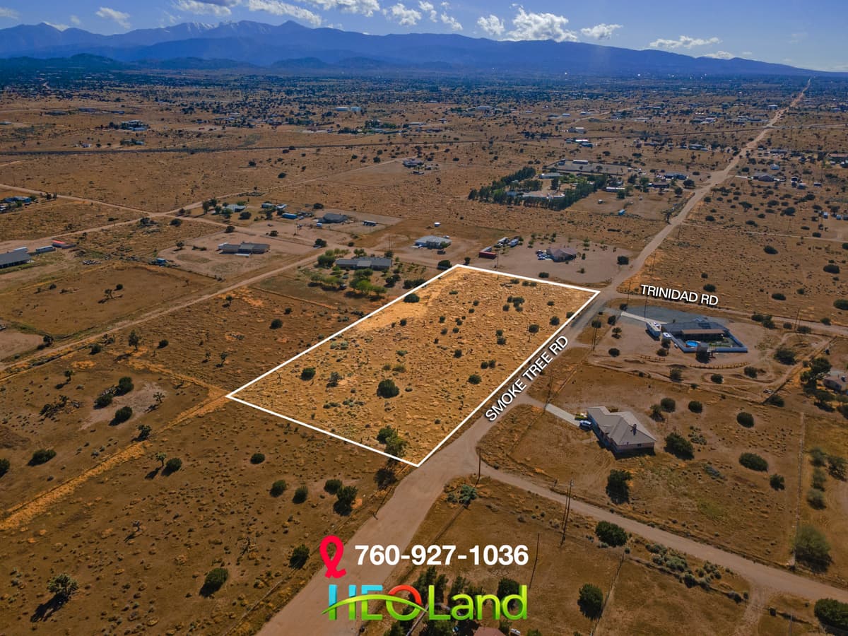 Smoke Tree Rd — Aerial Overview